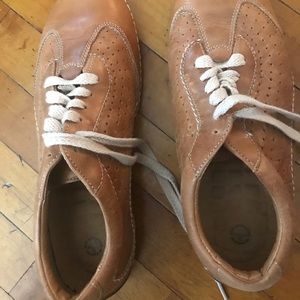 Tan leather men’s doc martens 2837 size US 10